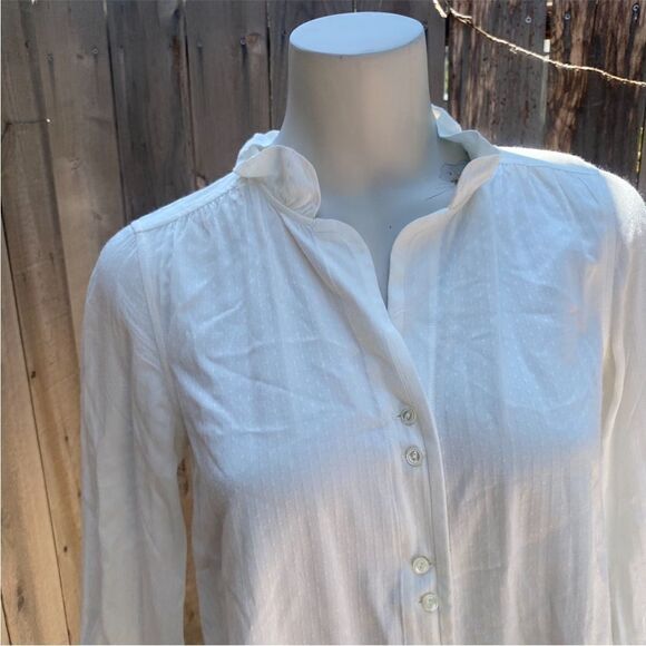 AYR button down blouse in white XS - Picture 6 of 10